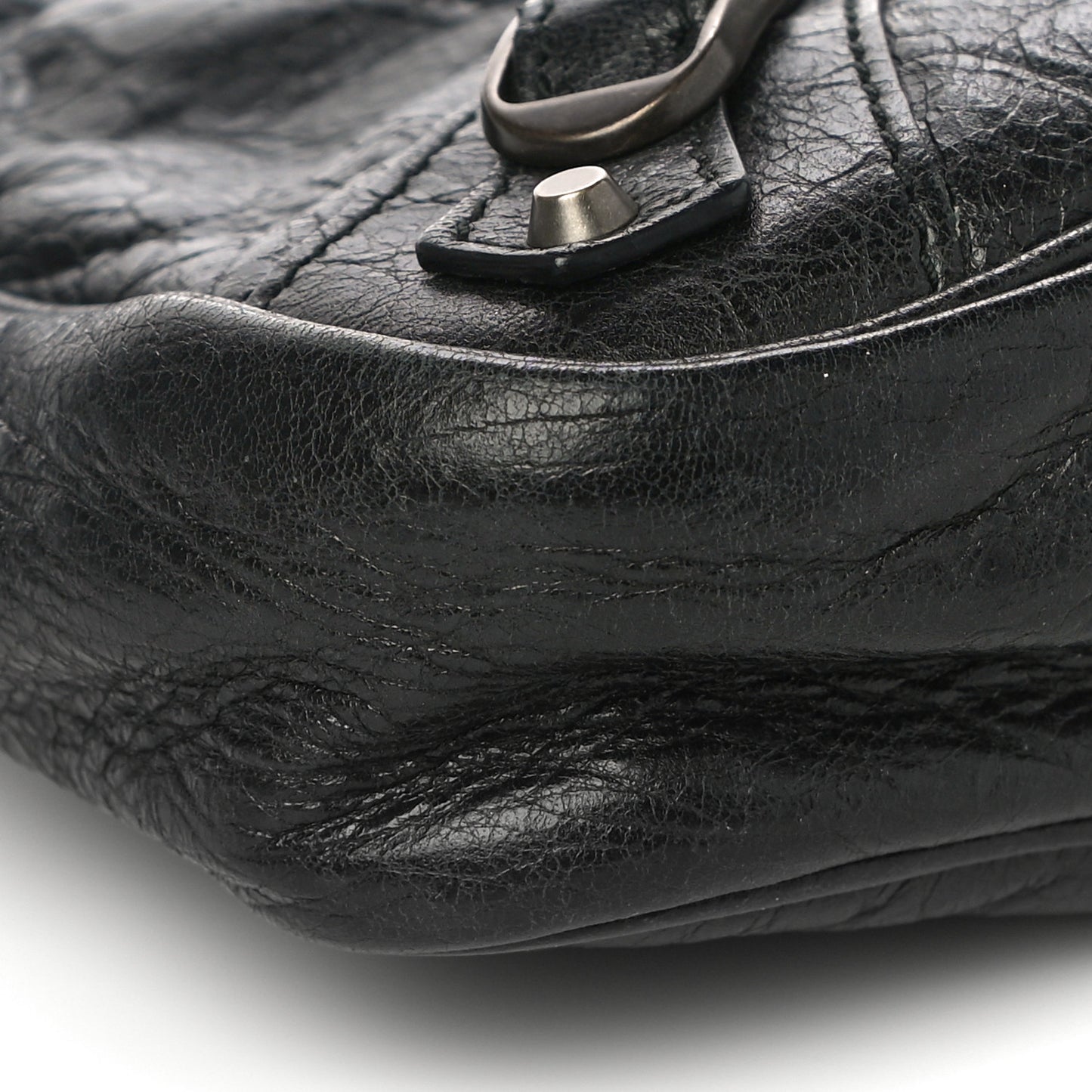 Agneau Classic Hardware Hip Black