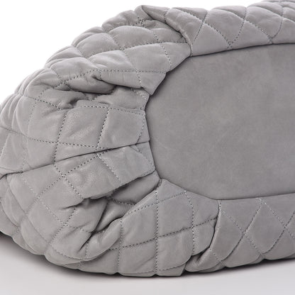 Chanel Iridescent Calfskin Quilted Small In The Mix Tote Grey 8 of 9