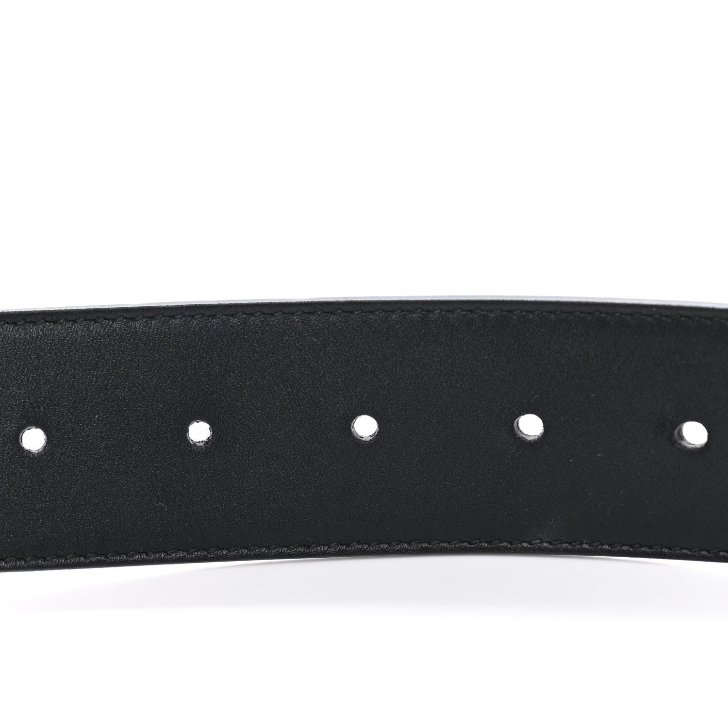 Gucci Calfskin Double G 40mm Belt 75 30 Black 4 of 5