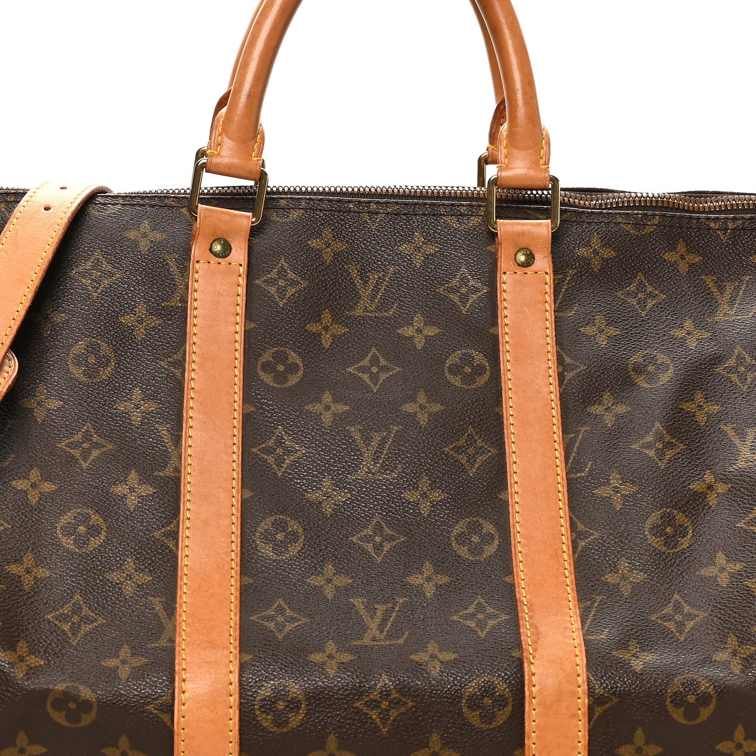 Louis Vuitton Monogram Keepall Bandouliere 55 6 of 9