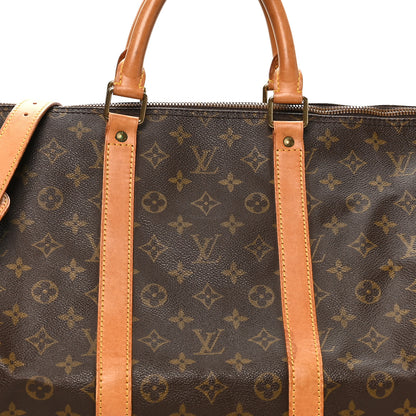 Louis Vuitton Monogram Keepall Bandouliere 55 6 of 9