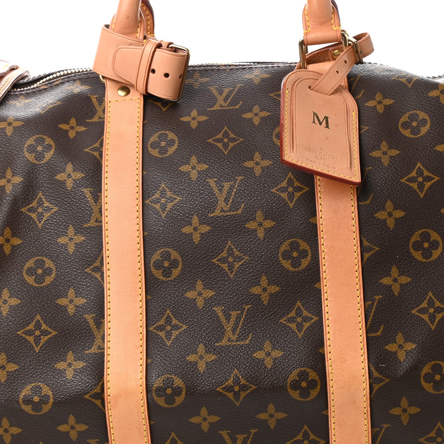 Louis Vuitton Monogram Keepall Bandouliere 55 8 of 16