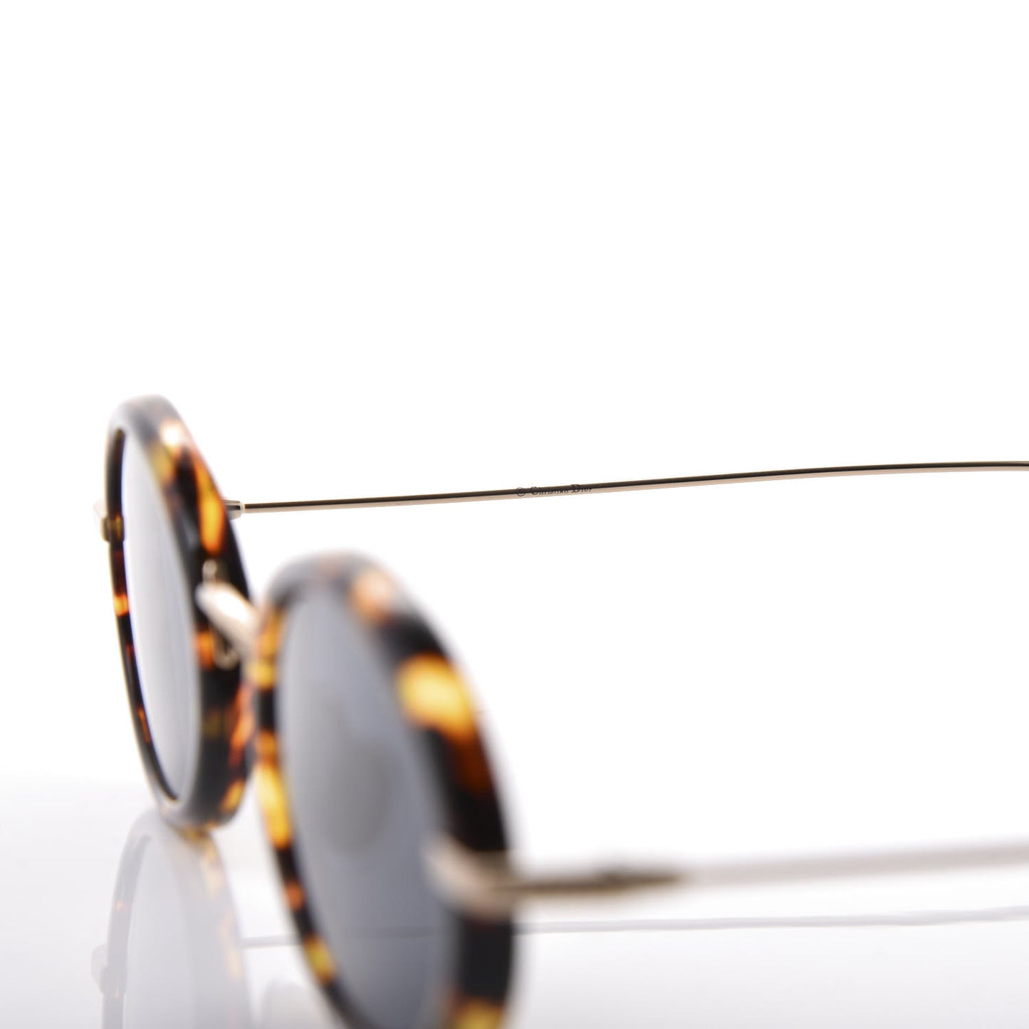 Acetate Metal DiorHypnotic 2 Sunglasses Havana Gold