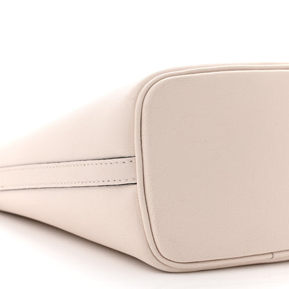 Louis Vuitton Grained Calfskin Lock and Walk Bucket Quartz 9 of 15