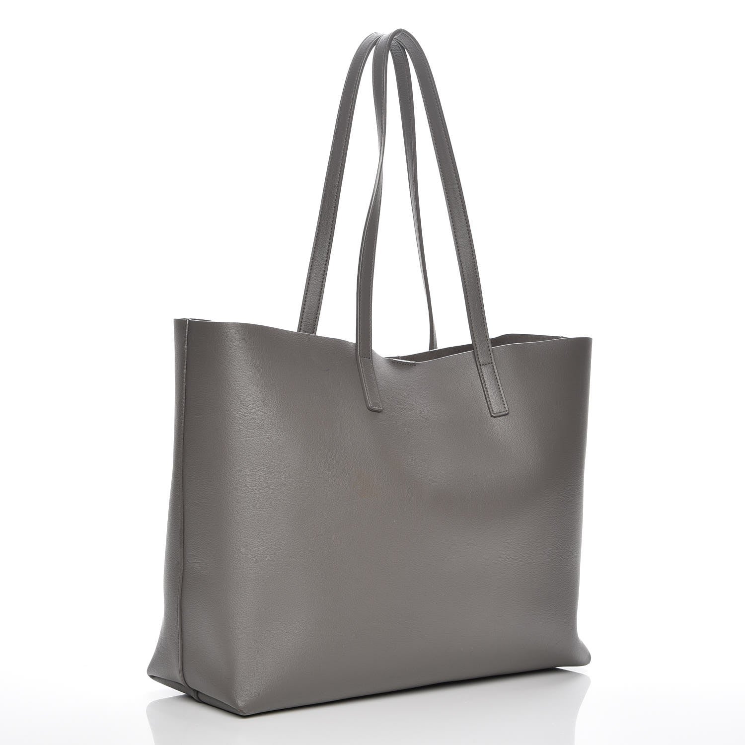Saint Laurent Calfskin Large Shopping Tote Earth 4 of 8