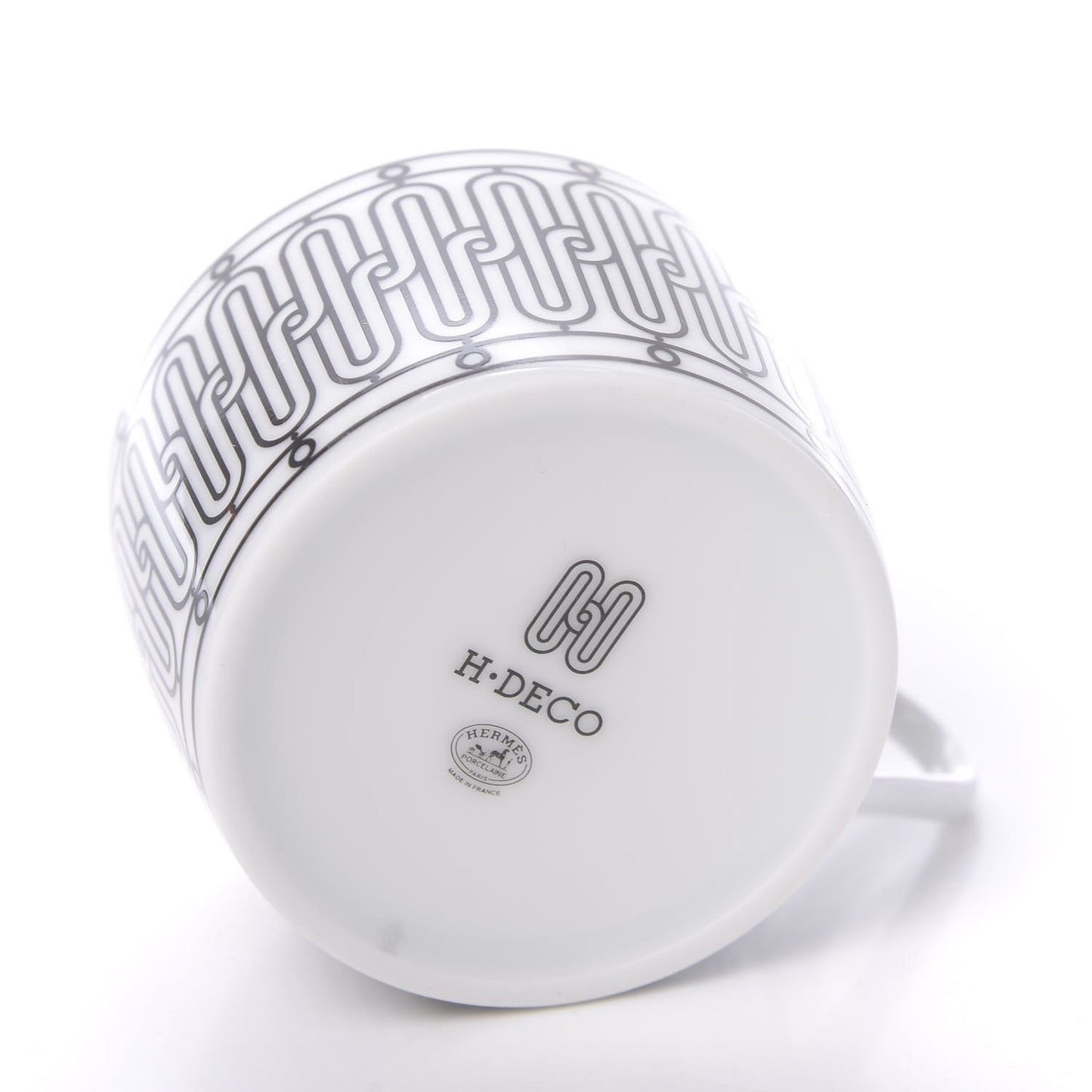 Porcelain H Deco Tea Cup And Saucer Set Of 2