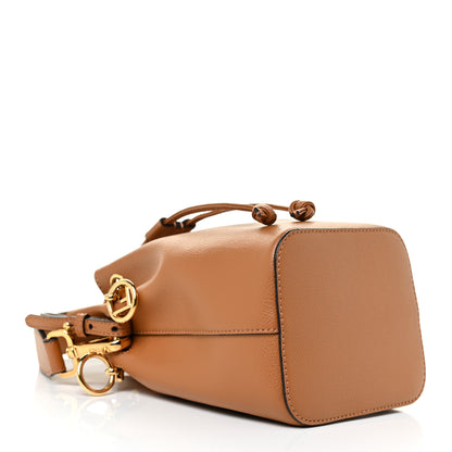Fendi Vitello Cruise F is Fendi Mini Mon Tresor Bucket Bag Nocciola 4 of 9