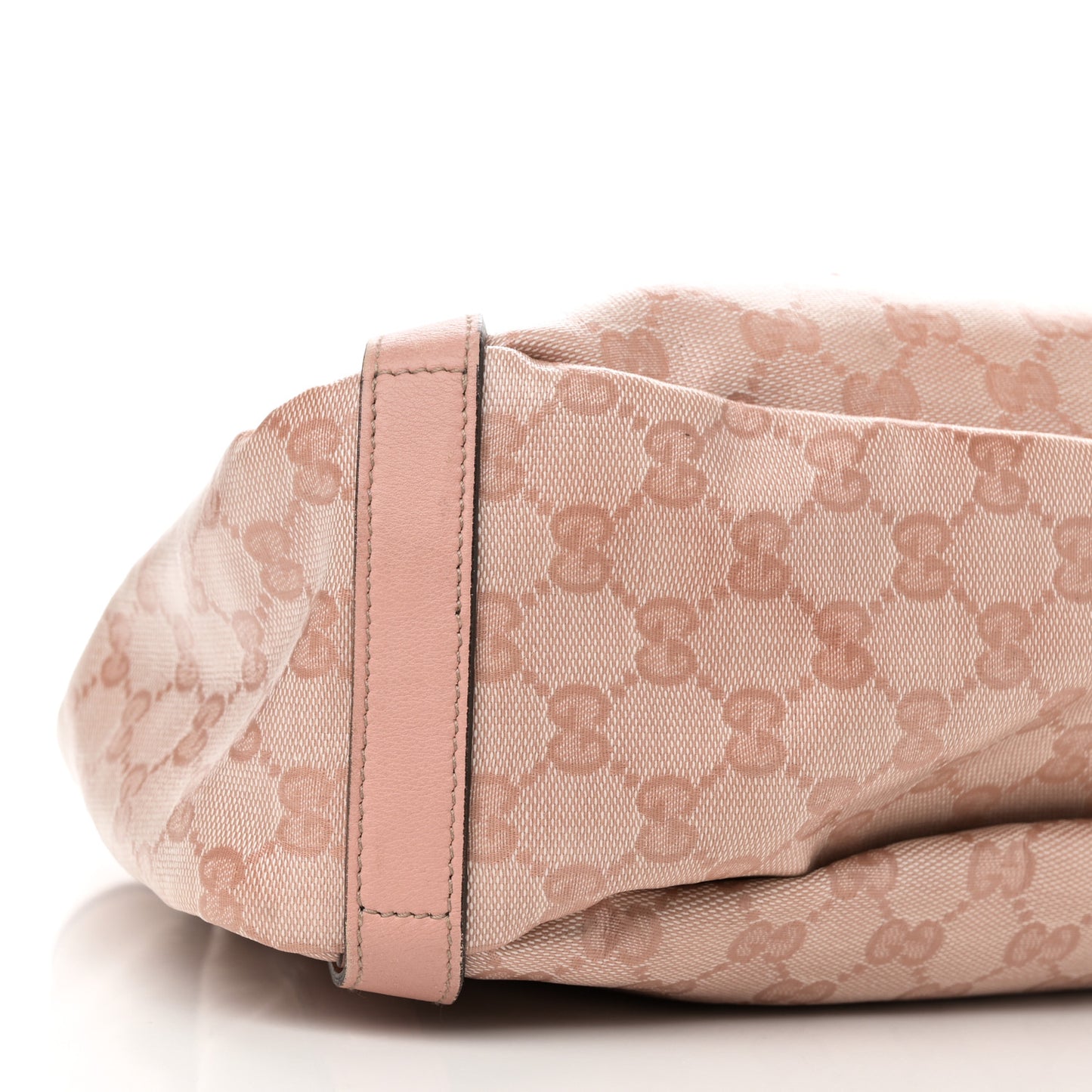 Crystal Monogram Medium Abbey Shoulder Bag Blush