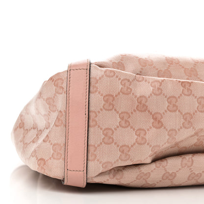 Gucci Crystal Monogram Medium Abbey Shoulder Bag Blush 9 of 10