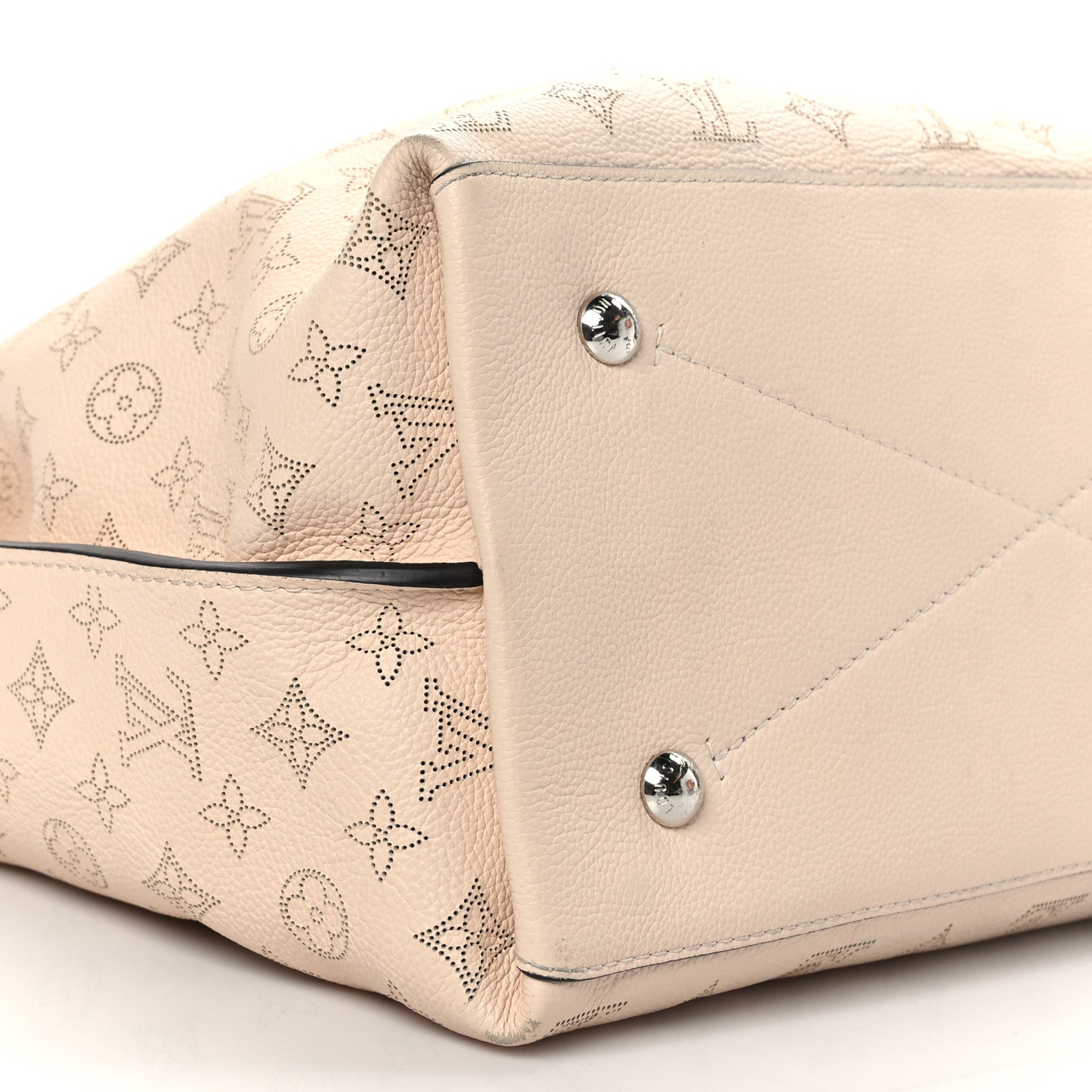 Louis Vuitton Mahina Carmel Hobo Creme 7 of 8