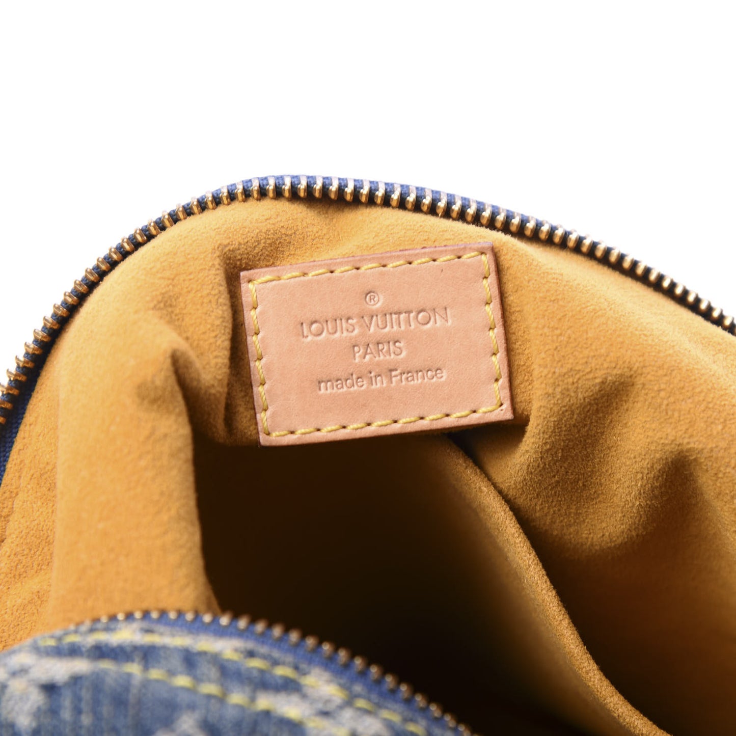 Monogram Denim Baggy PM Blue