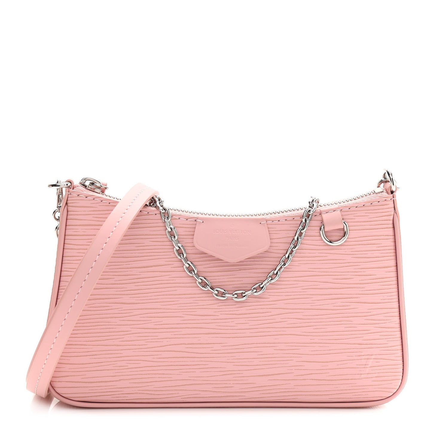 Epi Easy Pouch On Strap Rose Ballerine