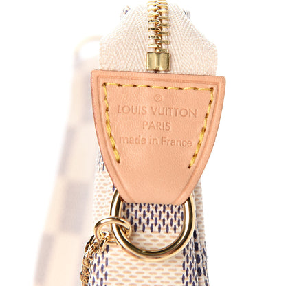 Louis Vuitton Damier Azur Mini Pochette Accessories 6 of 7