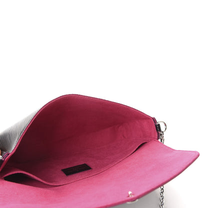 Louis Vuitton Epi Pochette Felicie Black Hot Pink 5 of 12