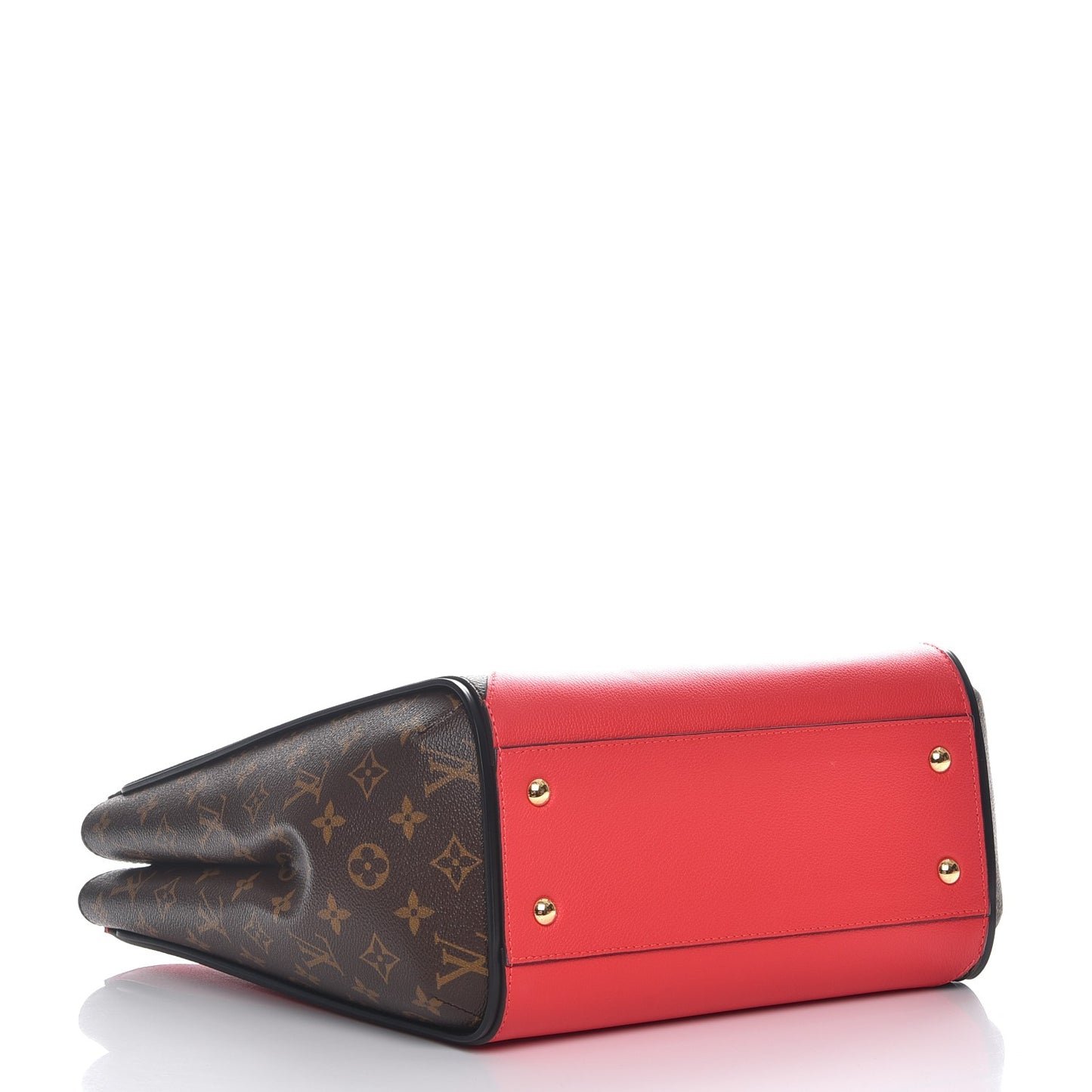Calfskin Monogram Kimono Tote Poppy