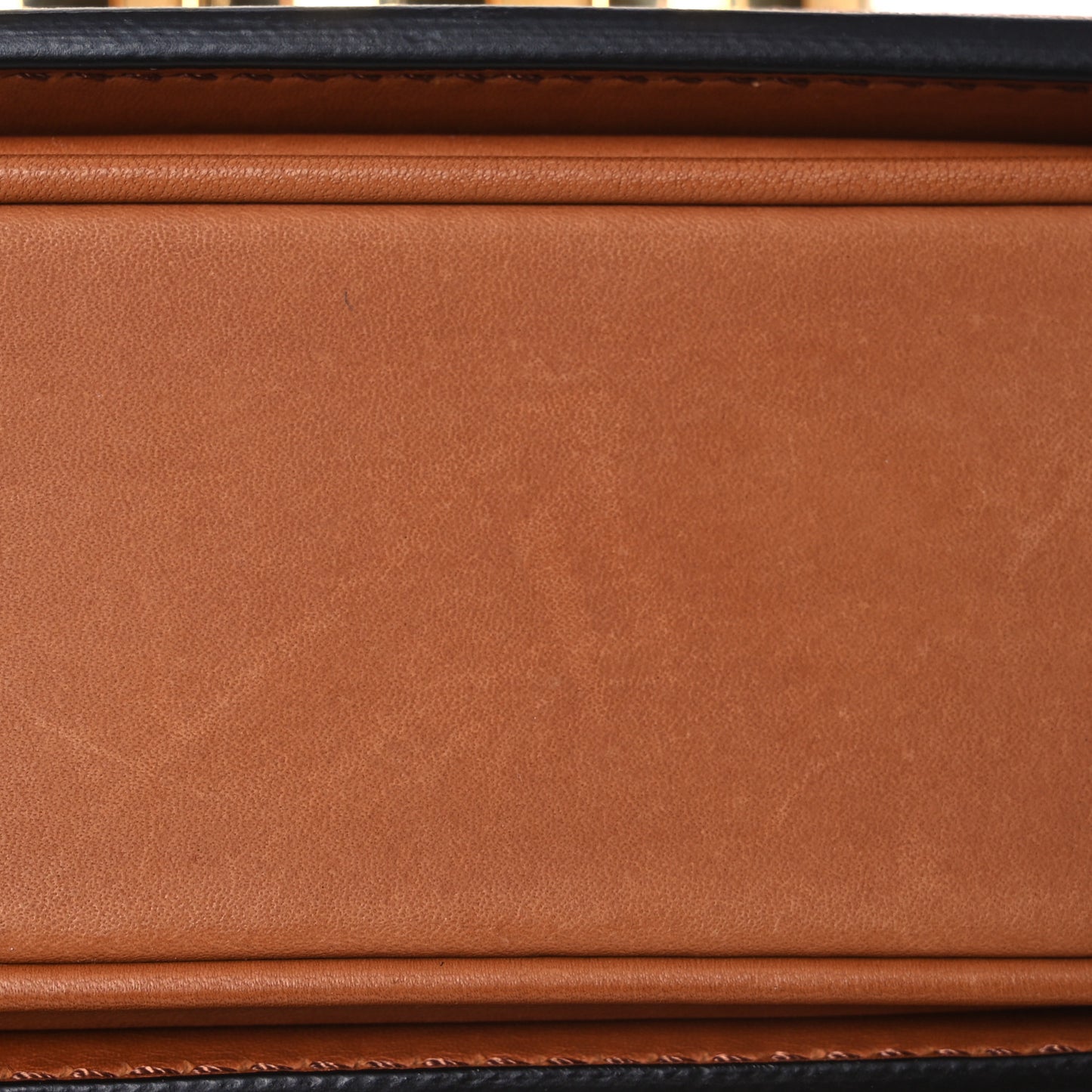 Textile Calfskin Teen Triomphe Bag Natural Tan