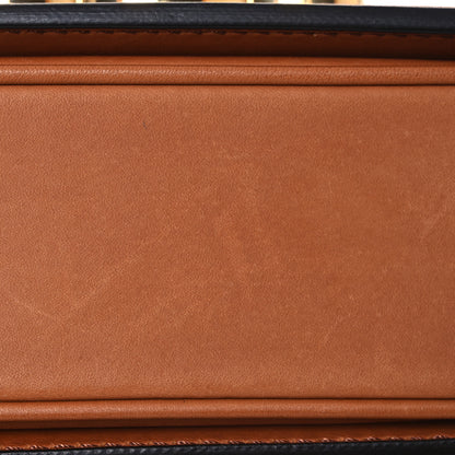 Celine Textile Calfskin Teen Triomphe Bag Natural Tan 16 of 19