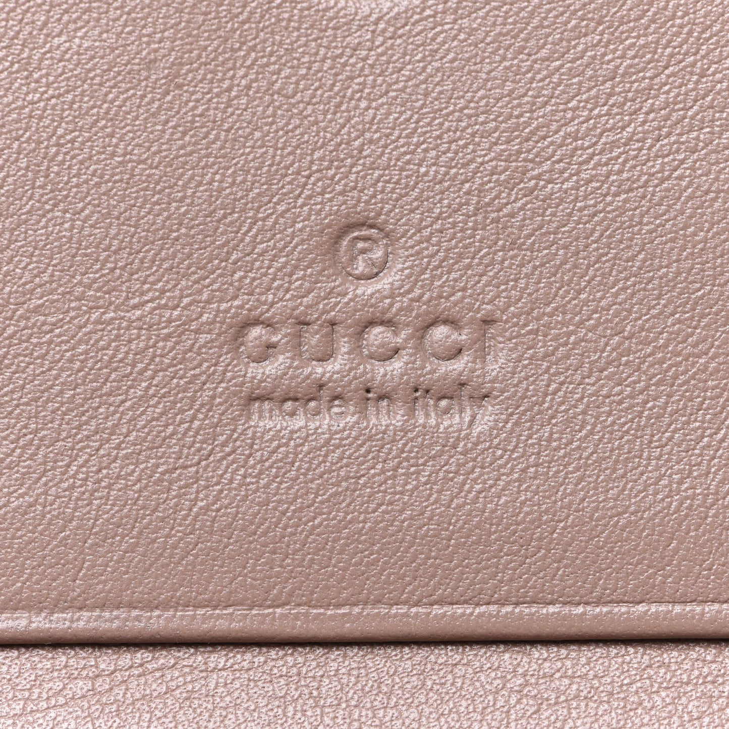 Calfskin Matelasse GG Marmont Card Case Wallet Porcelain Rose