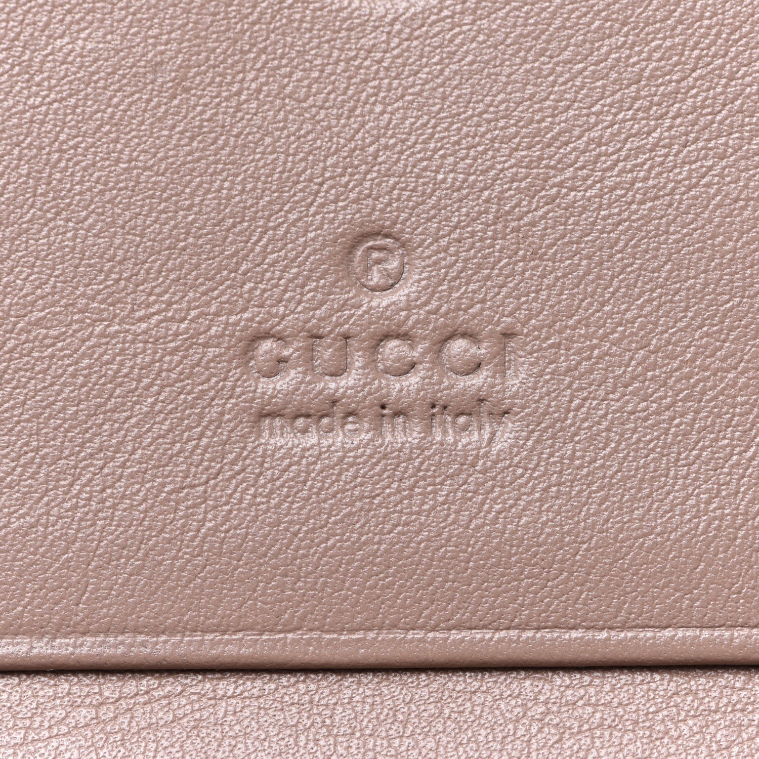 Gucci Calfskin Matelasse GG Marmont Card Case Wallet Porcelain Rose 6 of 12