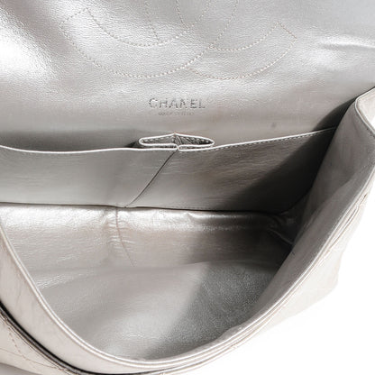 Chanel Lambskin 2.55 Reissue 227 Flap Silver 8 of 9