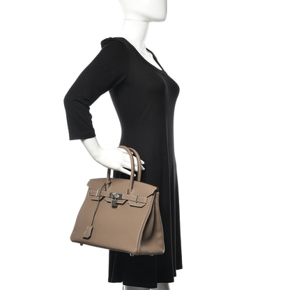 Hermes Togo Birkin 30 Etoupe 2 of 30