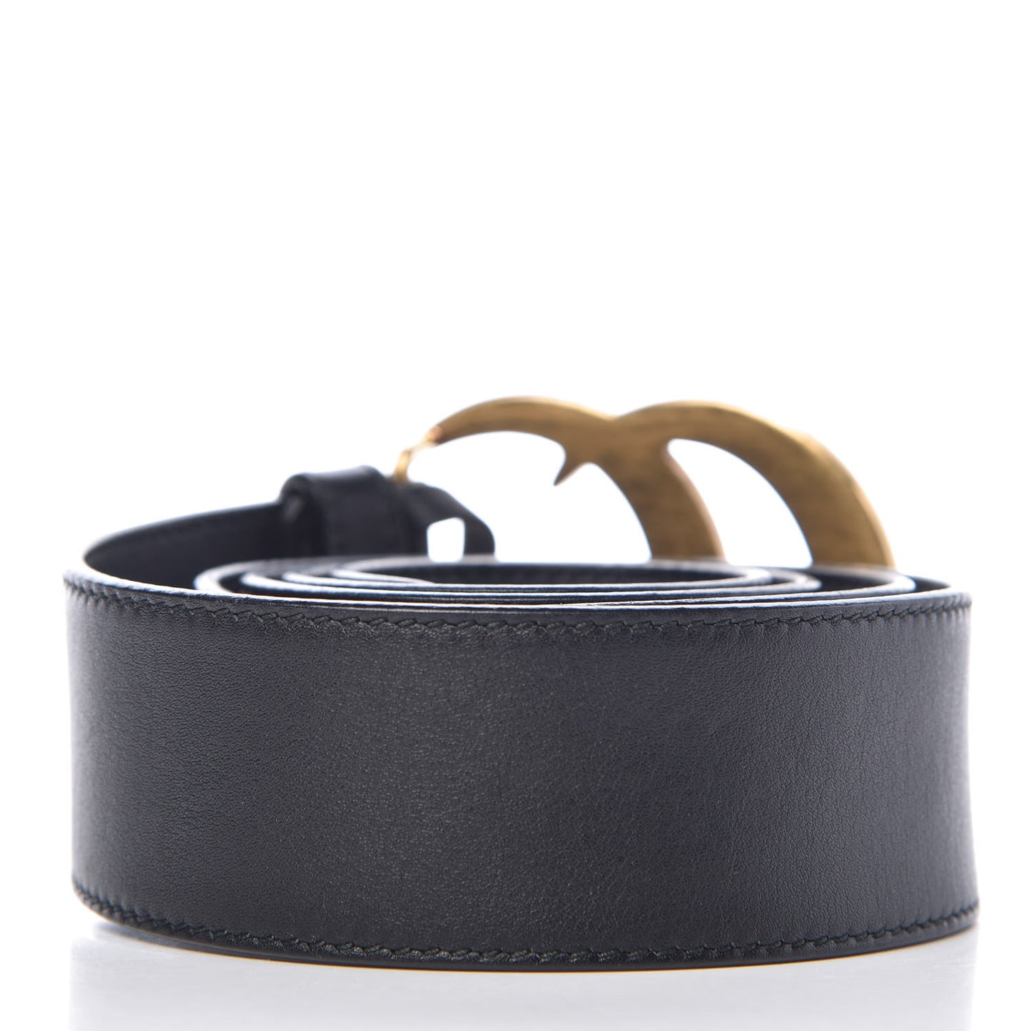 Calfskin Double G 40mm Belt 85 34 Black