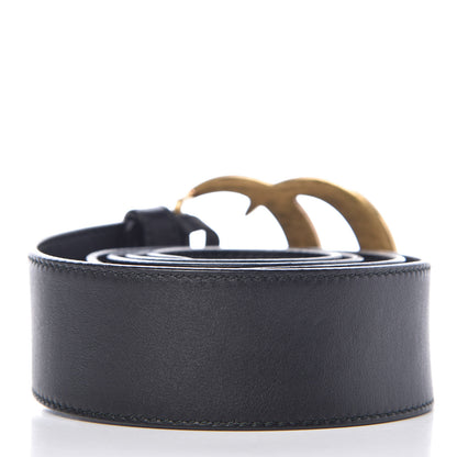 Gucci Calfskin Double G 40mm Belt 85 34 Black 3 of 7