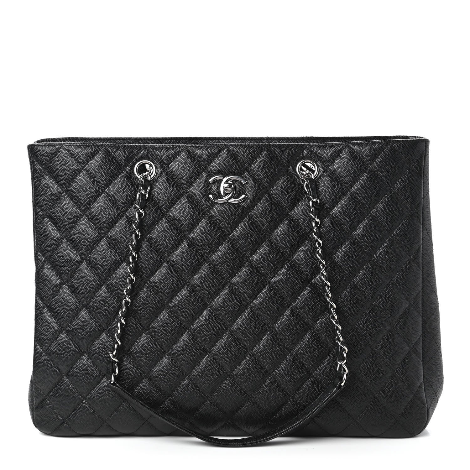 Chanel Caviar Quilted Large Shopping Tote Black 1 of 11