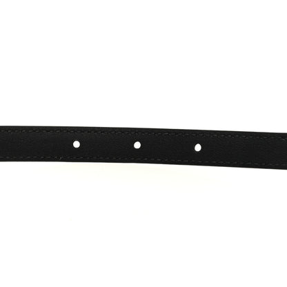 Gucci Plutone Calfskin Gucci Buckle 20mm Thin Belt 75 30 Black 4 of 4