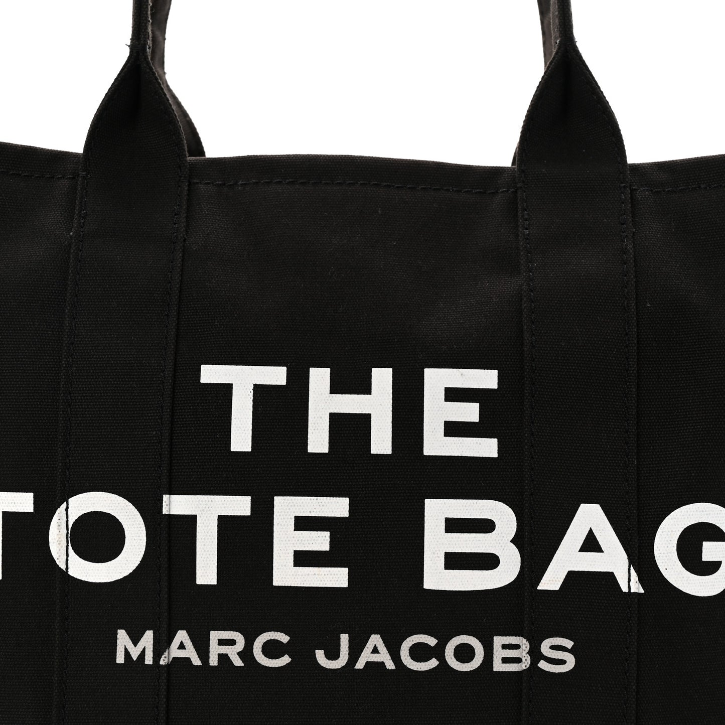 Cotton Canvas Large The Tote Bag Black