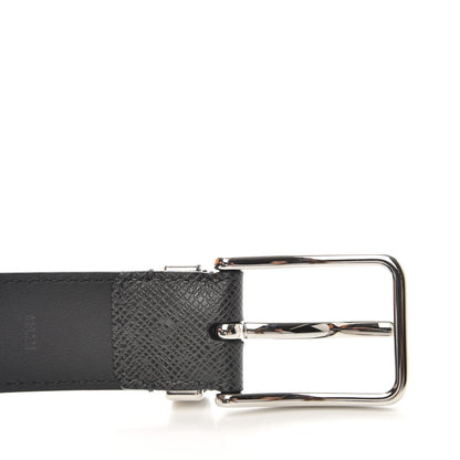Louis Vuitton Taiga 35mm Pont Neuf Belt 110 44 Ardoise 6 of 9