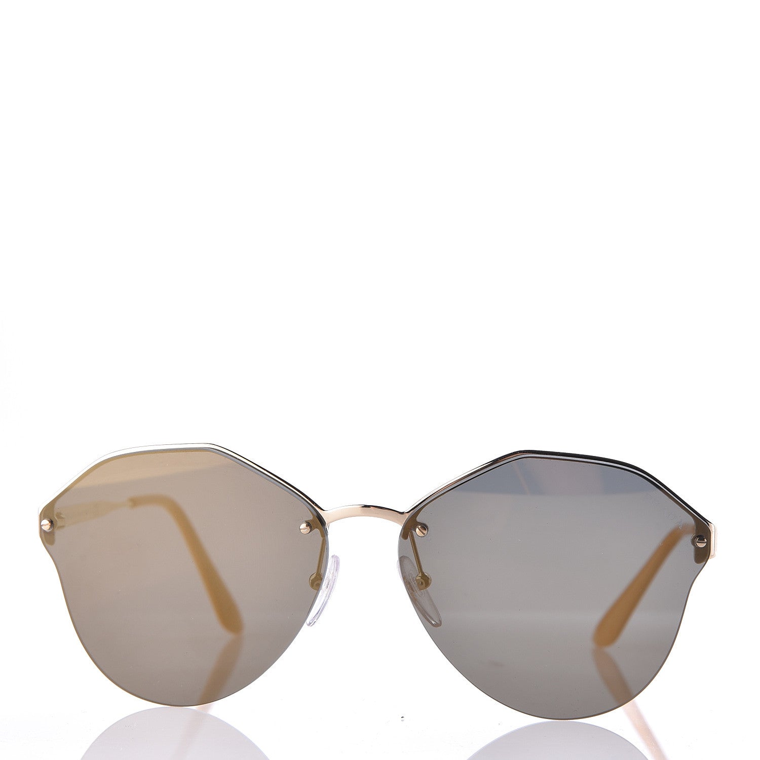 Prada Sunglasses SPR 64T Gold 2 of 7