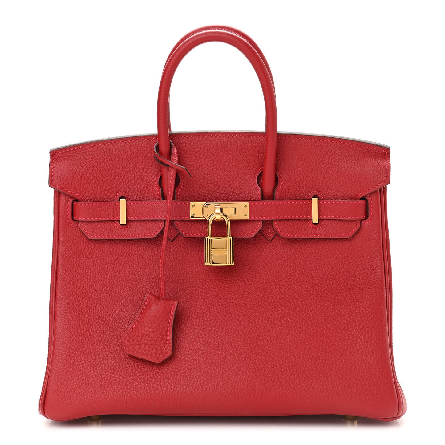 Togo Birkin 25 Rouge Casaque