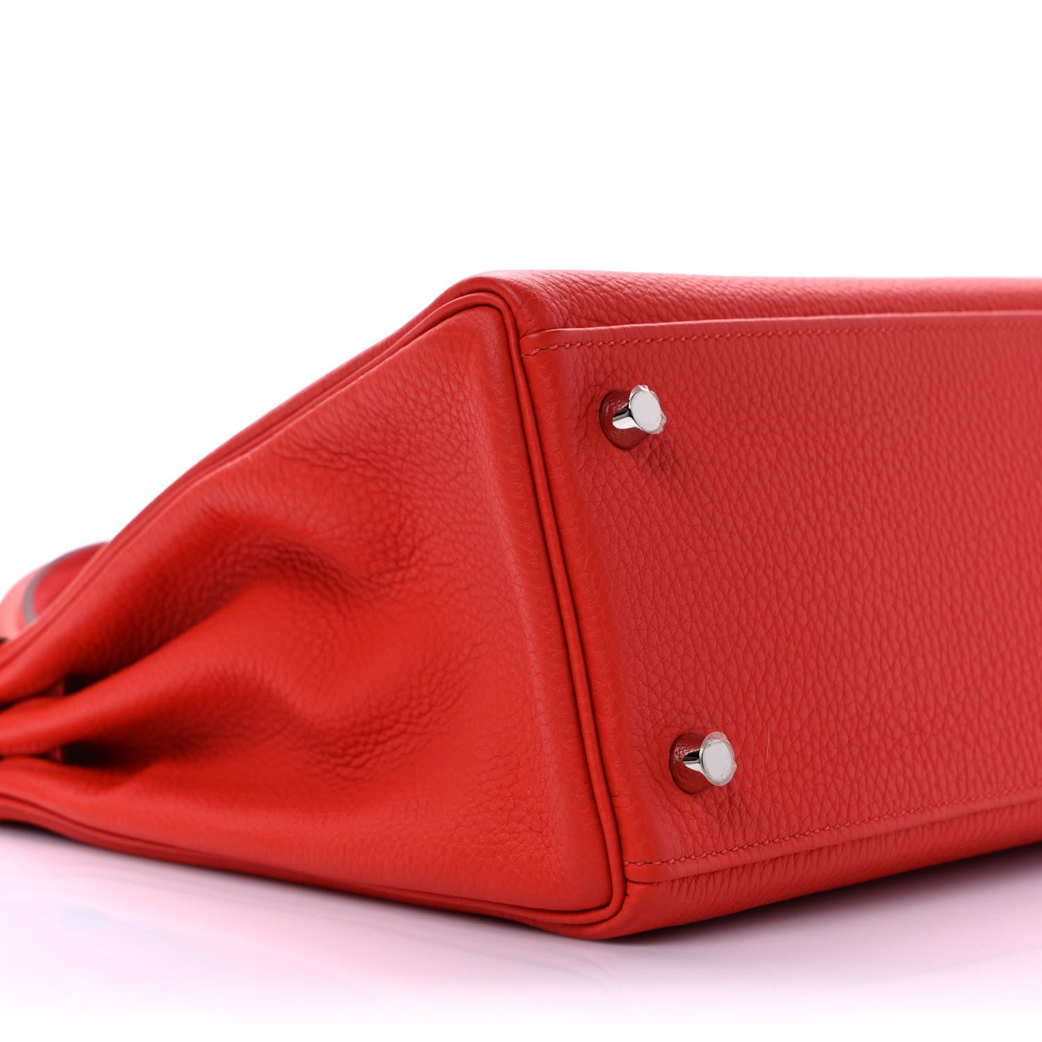 Hermes Togo Kelly Retourne 32 Capucine 7 of 10