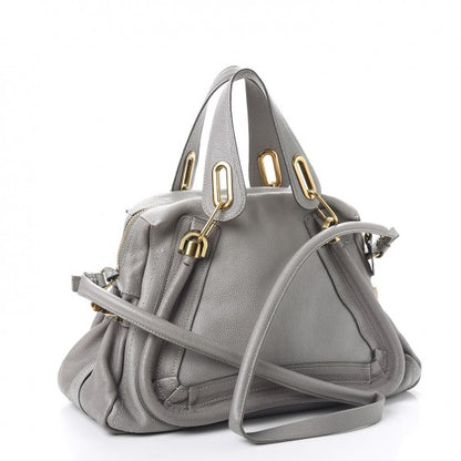 Chloe Calfskin Medium Paraty Cashmere Grey 4 of 14