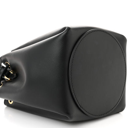 Burberry Calfskin Monogram Motif TB Bucket Black 8 of 9