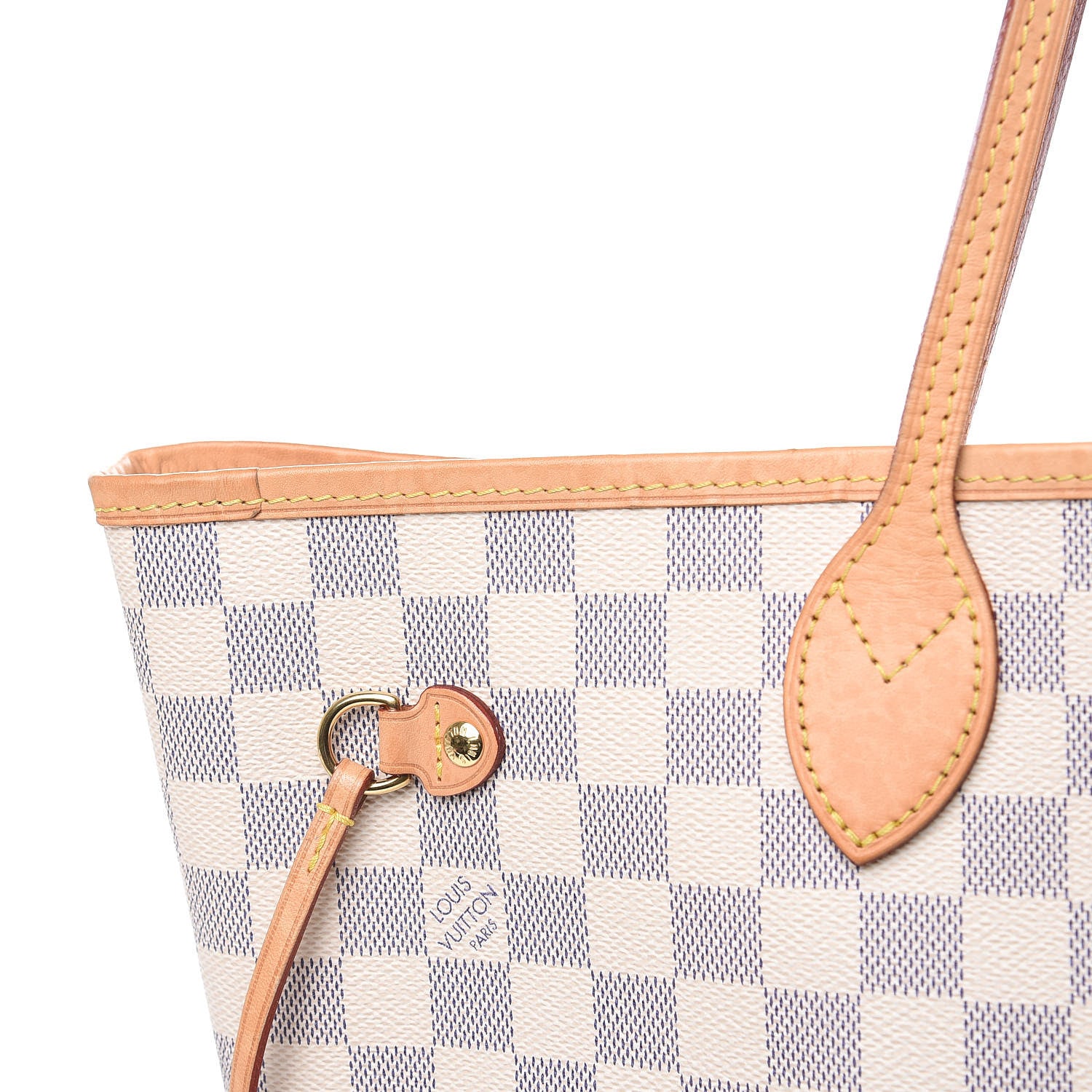 Louis Vuitton Damier Azur Neo Neverfull MM Rose Ballerine 17 of 20