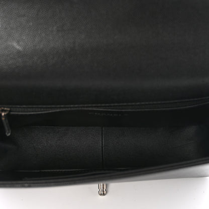 Chanel Caviar Quilted New Medium Boy Flap Black 5 of 10