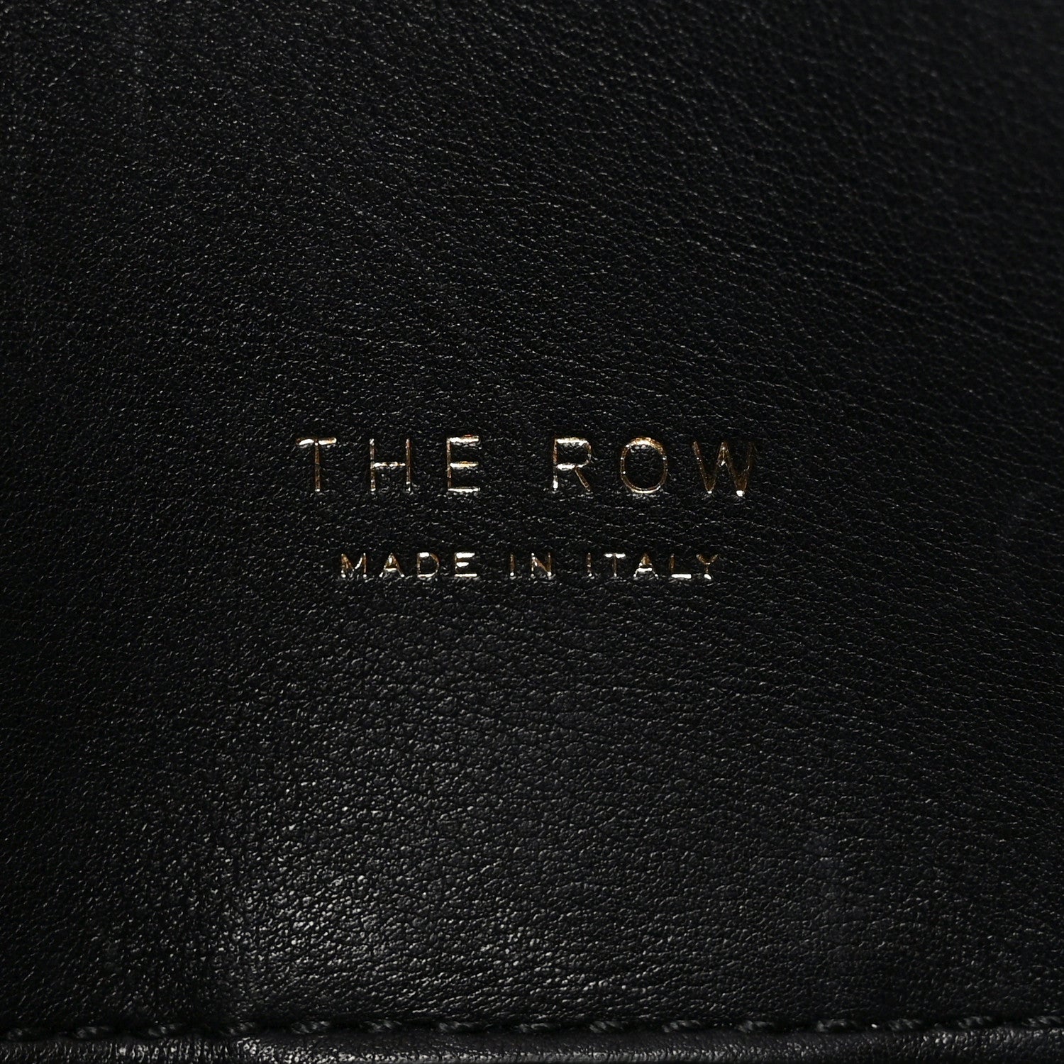 The Row Polished Saddle Calfskin Soft Margaux 12 Black 5 of 8