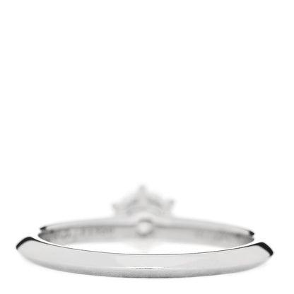 Tiffany Platinum Diamond .46ct Solitaire Engagement Ring 50 5.5 4 of 7