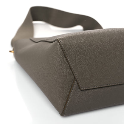 Celine Soft Grained Calfskin Small Sangle Bucket Bag Taupe 8 of 9