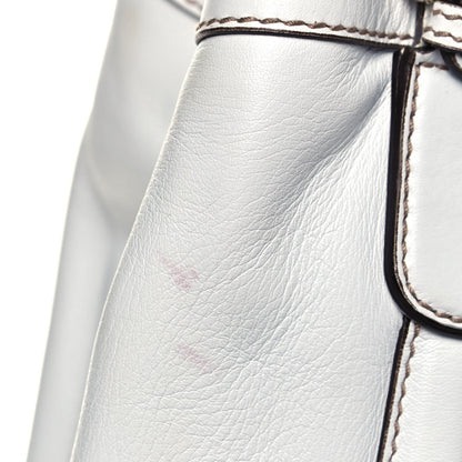 Gucci Calfskin Large Britt Shoulder Bag Off White 29 of 38