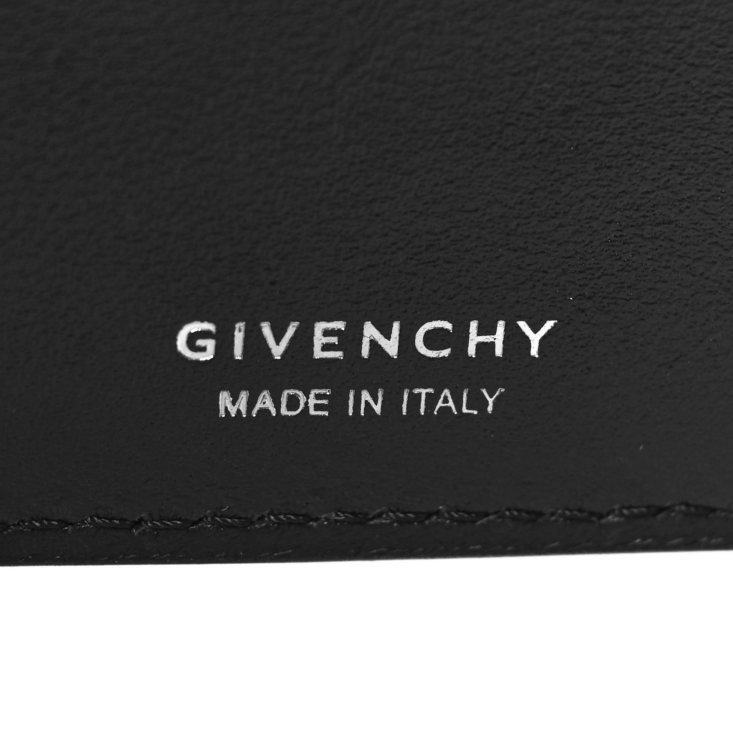 Calfskin 4G Embossed G-Essentials Bifold Wallet Black