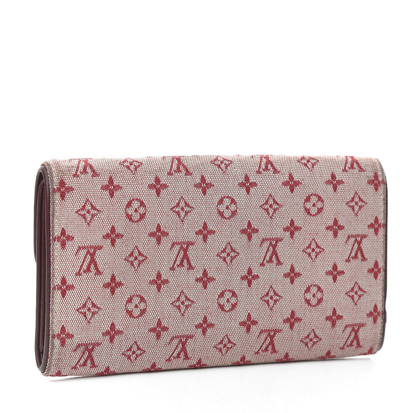 Mini Monogram Porte Tresor International Wallet Cherry