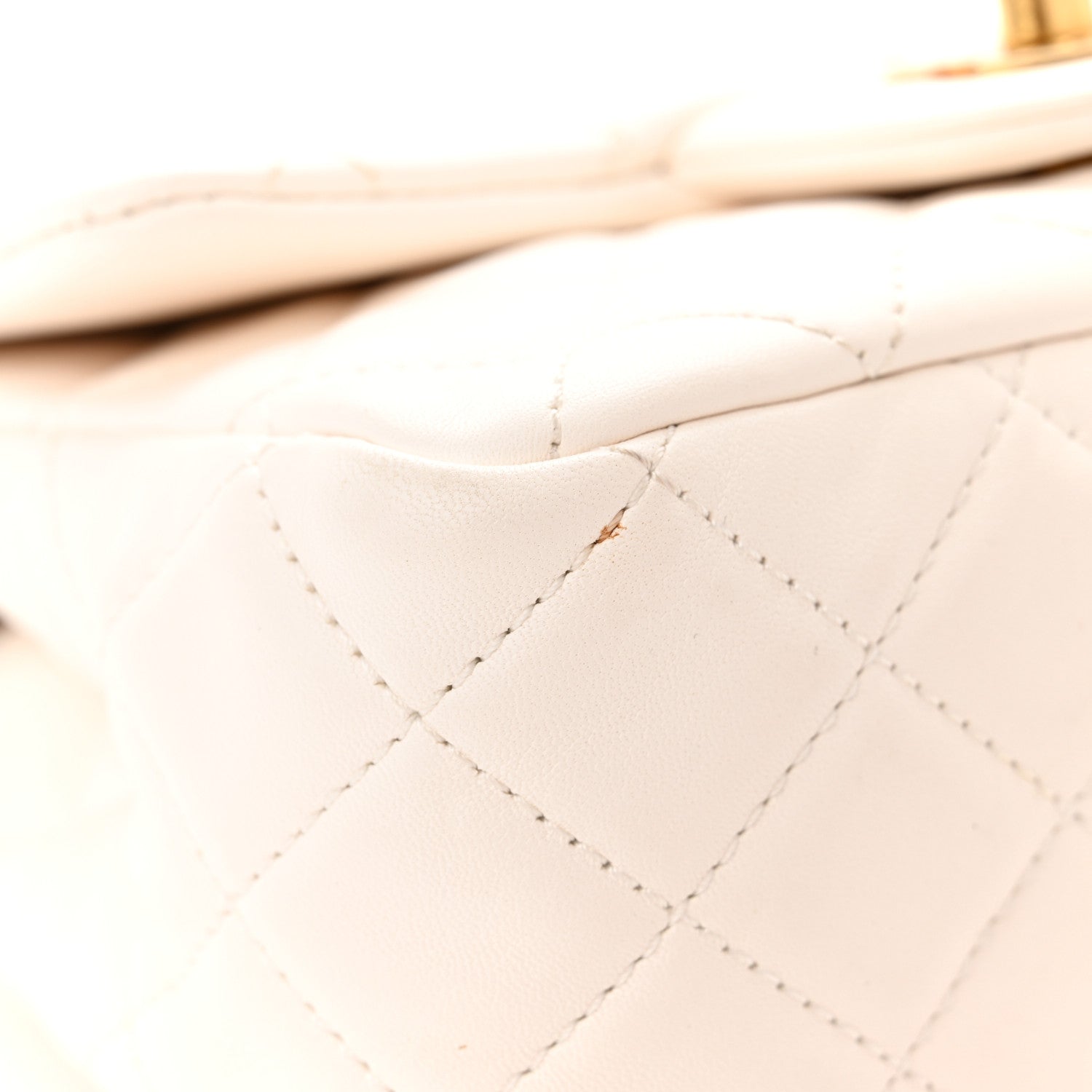 Chanel Lambskin Quilted Mini Pearl Crush Flap White 11 of 12