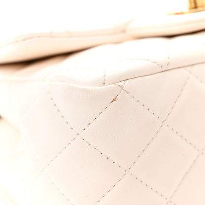 Chanel Lambskin Quilted Mini Pearl Crush Flap White 11 of 12