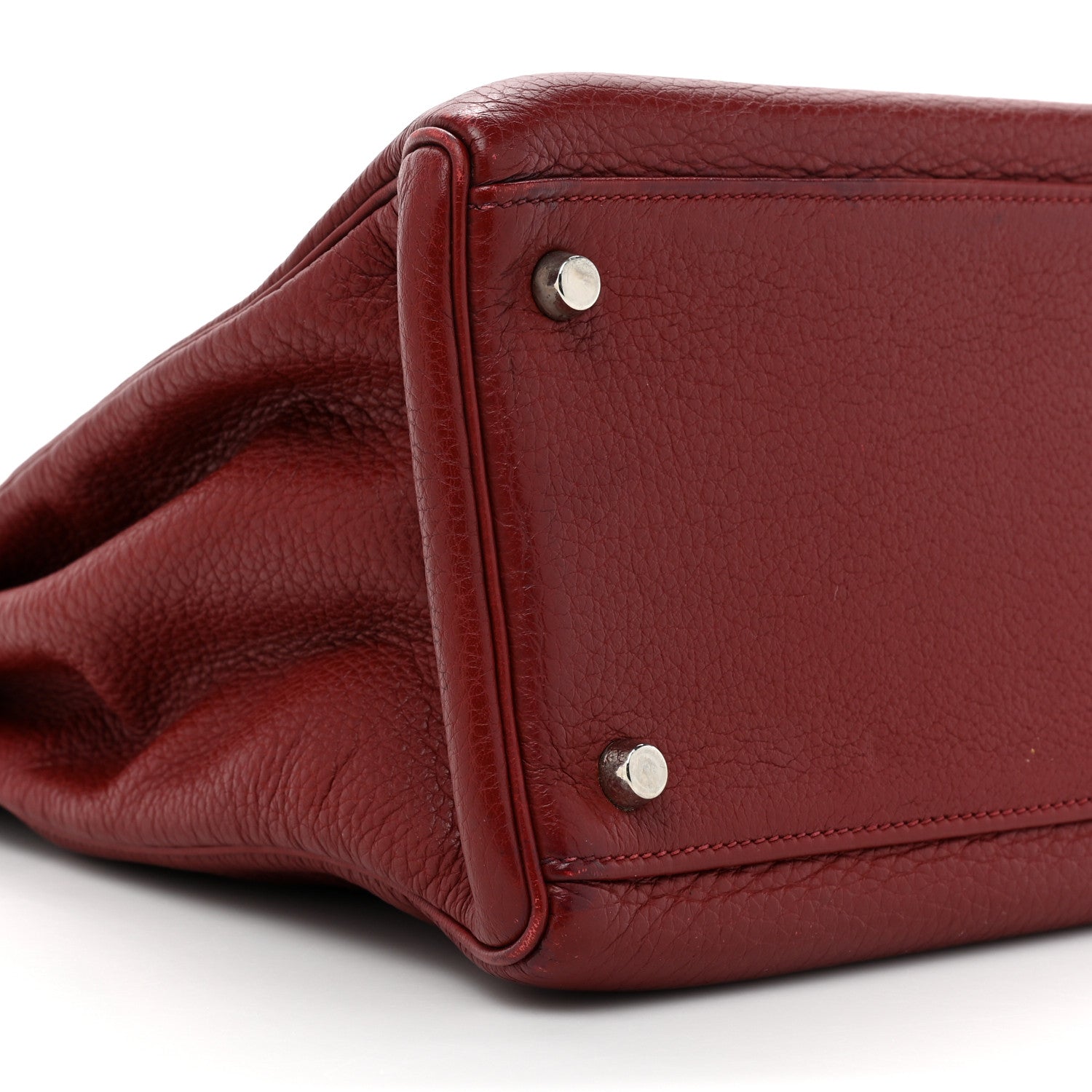Hermes Togo Kelly Retourne 35 Rouge H 9 of 15