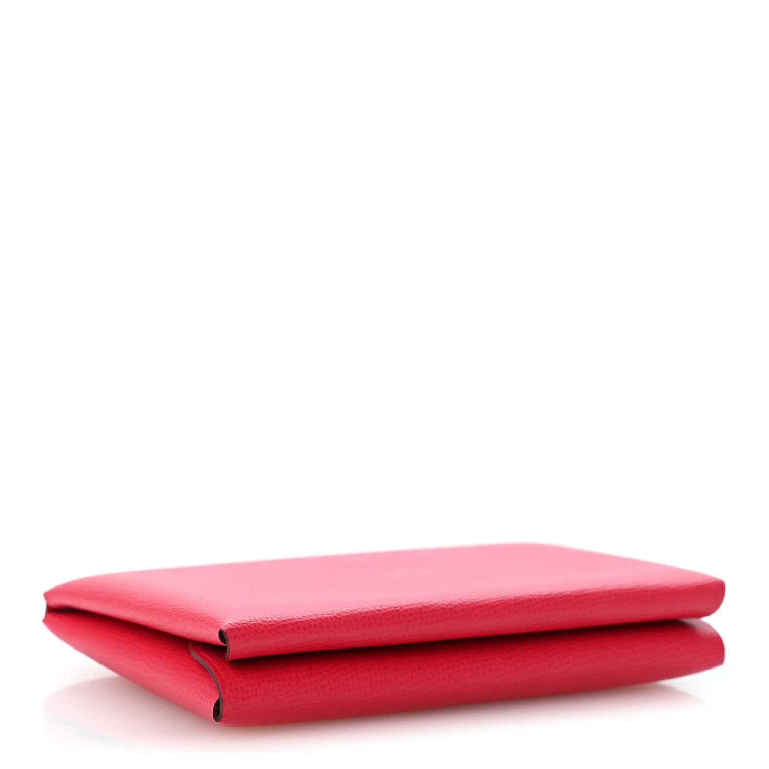 Hermes Epsom Calvi Duo Card Case Framboise 4 of 8