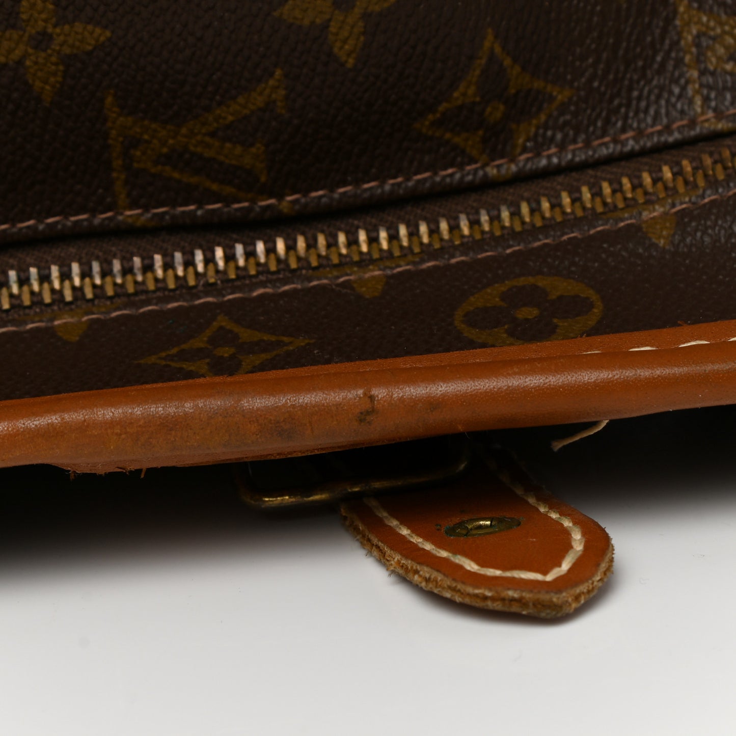 French Company Monogram Garment Bag