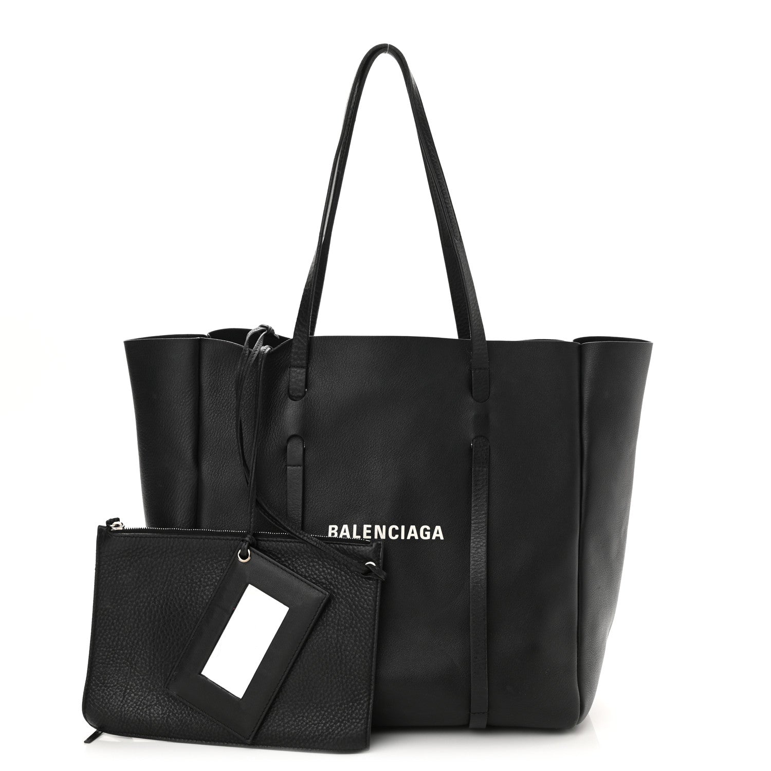 Balenciaga Calfskin Small Everyday Tote Black 1 of 9